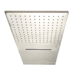 ALFI Alfi RAIN10SW-BN RAIN10SW 10 inches Wall-Mounted Square Waterfall Rain Shower Head