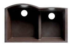 ALFI ALFI AB3320UM-C Kitchen Sink 33 inches Double Bowl