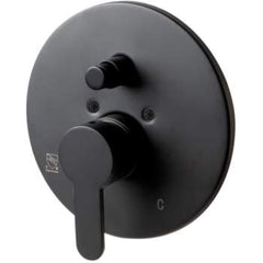ALFI ALFI AB3101-BM Shower Valve With Rounded Lever Handle And Diverter