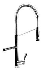 ALFI Alfi ABKF3787-PC Single Handle Deck-mount Pull-down Kitchen Faucet with Sprayer