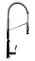 ALFI Alfi ABKF3787-PC Single Handle Deck-mount Pull-down Kitchen Faucet with Sprayer