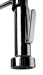 ALFI Alfi ABKF3787-PC Single Handle Deck-mount Pull-down Kitchen Faucet with Sprayer