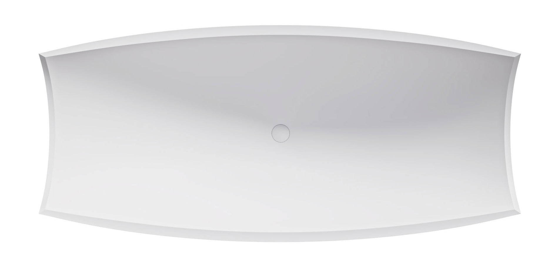 ALFI Alfi HAMMOCKTUB2-WM HammockTub2-WM 71 inches Solid Surface Resin Suspended Wall Mounted Hammock Bathtub