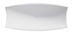 ALFI Alfi HAMMOCKTUB2-WM HammockTub2-WM 71 inches Solid Surface Resin Suspended Wall Mounted Hammock Bathtub