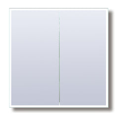 ALFI ALFI ABMC3630 Brand 36 inches x 30 inches Lighted Framed Double Door Medicine Cabinet