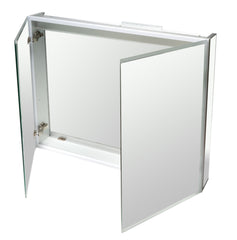 ALFI ALFI ABMC3630 Brand 36 inches x 30 inches Lighted Framed Double Door Medicine Cabinet