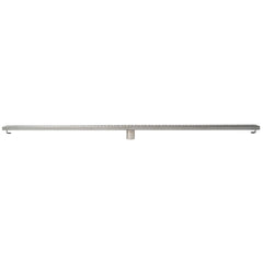 ALFI Alfi ABLD59C-BSS Brand 59 Inches Stainless Steel Linear Shower Drain with Groove Holes