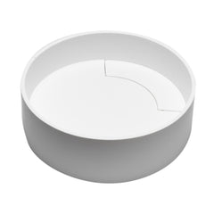 ALFI Alfi ABRS15R 15 Inches Round Solid Surface Resin Sink