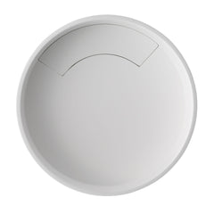 ALFI Alfi ABRS15R 15 Inches Round Solid Surface Resin Sink