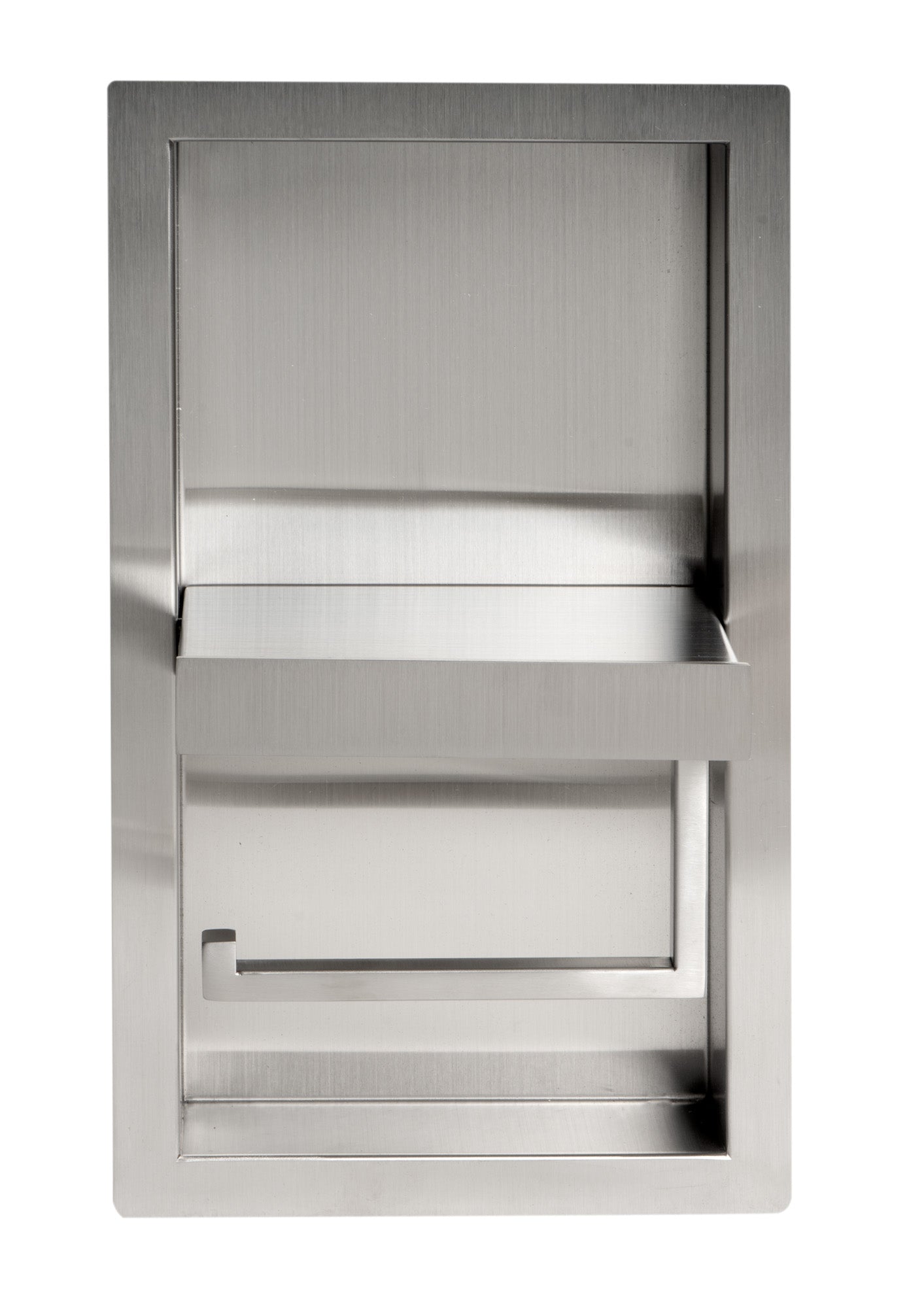 ALFI ALFI ABTPN88-BSS Recessed Toilet Paper Holder Niche