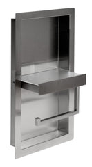 ALFI ALFI ABTPN88-BSS Recessed Toilet Paper Holder Niche