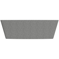 ALFI ALFI ABCO71TUB Solid Concrete Rectangular Freestanding Bathtub