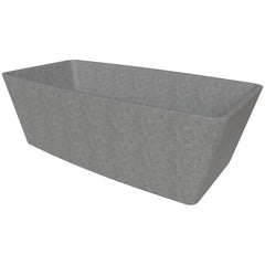 ALFI ALFI ABCO71TUB Solid Concrete Rectangular Freestanding Bathtub