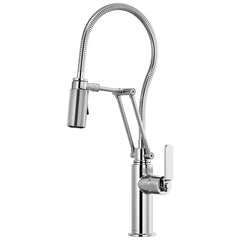 BRIZO Brizo 63144LF-PC Litze Kitchen Faucet 1 Flat Lever ADA 1.8 Gallons per Minute