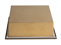 ALFI ALFI ABNP1212-BG Brand 12 Inches x 12 Inches Brushed Gold PVD Stainless Steel Square Single Shelf Shower Niche