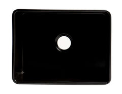 ALFI ALFI ABF2418-BM Brand ABF2418 Smooth Apron 24 inches x 18 inches Single Bowl Fireclay Farm Sink