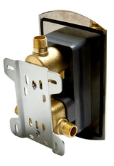 ALFI ALFI AB3809-BN Round Knob 1 Way Thermostatic Shower Mixer