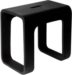 ALFI ALFI ABST99 White Matte Solid Surface Resin Bathroom Shower Stool