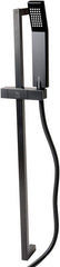 ALFI ALFI AB7606-BM Black Matte Square Sliding Rail Hand Shower Set