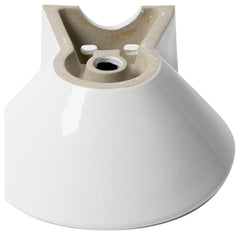 ALFI ALFI ABC113 Round Wall Mounted Ceramic Sink 17 inches