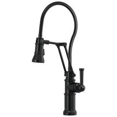 BRIZO Brizo 63125LF-BL Artesso Articulating Faucet With Finished Hose