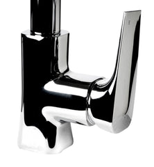 ALFI ALFI ABKF3889-PC Brand Lever Gooseneck Spout Touch Kitchen Faucet 1.8 GPM