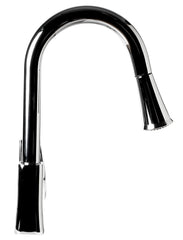 ALFI ALFI ABKF3889-PC Brand Lever Gooseneck Spout Touch Kitchen Faucet 1.8 GPM