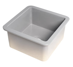 ALFI Alfi ABF1818S-GM Kitchen Sink 18 inches x 18 inches x 9 inches