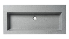 ALFI ALFI ABCO40TR Solid Concrete Trough Sink 40 inch