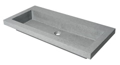 ALFI ALFI ABCO40TR Solid Concrete Trough Sink 40 inch