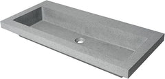 ALFI ALFI ABCO40TR Solid Concrete Trough Sink 40 inch