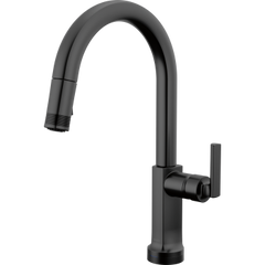 BRIZO Brizo 64006LF-BLLHP Kintsu SmartTouch Pull-Down Faucet with Arc Spout - Less Handle 1.8 gpm