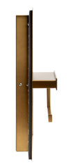 ALFI ALFI ABTPNP88-BG Brand Brushed Gold PVD Stainless Steel Recessed Toilet Paper Holder Niche