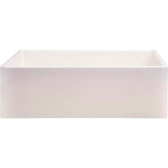 ALFI ALFI AB536-W Farmhouse Single Bowl Fireclay Farm Sink 36 Inch