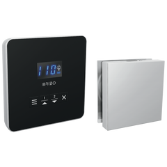BRIZO Brizo 8CH-250L-PC-L Mystix Elemental Experience Square Steam Set