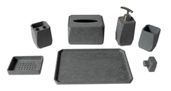 ALFI Alfi ABCO1023 7 Piece Solid Concrete Bathroom Accessory Set