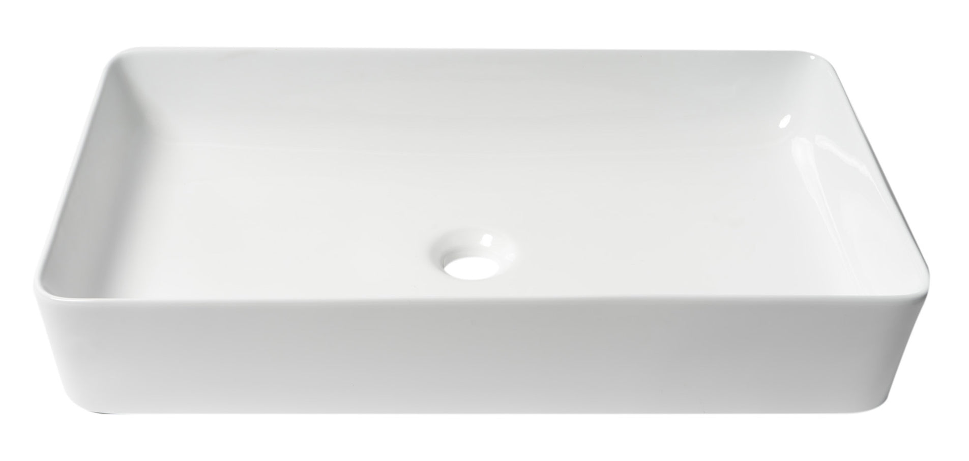 ALFI ALFI ABC902-W Bathroom Sink 24 inches x 13.63 inches