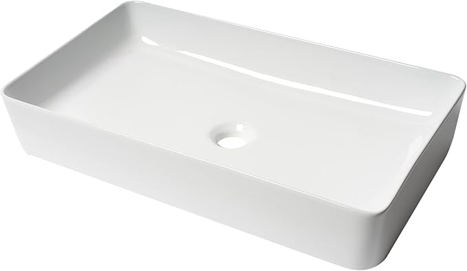 ALFI ALFI ABC902-W Bathroom Sink 24 inches x 13.63 inches