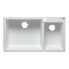 ALFI Alfi AB3319DI-T Double Bowl Kitchen Sink Granite Composite