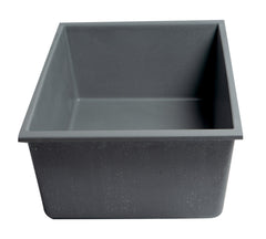 ALFI ALFI AB3322UM-T Single Bowl Undermount Granite Composite Kitchen Sink