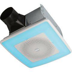 BROAN-NUTONE Broan-NuTone SPK110RGBL ChromaComfort Bathroom Exhaust Fan with Sensonic Bluetooth Speaker and LED Light 110 CFM