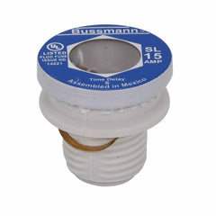EATON Bussmann SL-15 Low Voltage Medium Duty Time Delay Plug Fuse 125 Vac 15 A