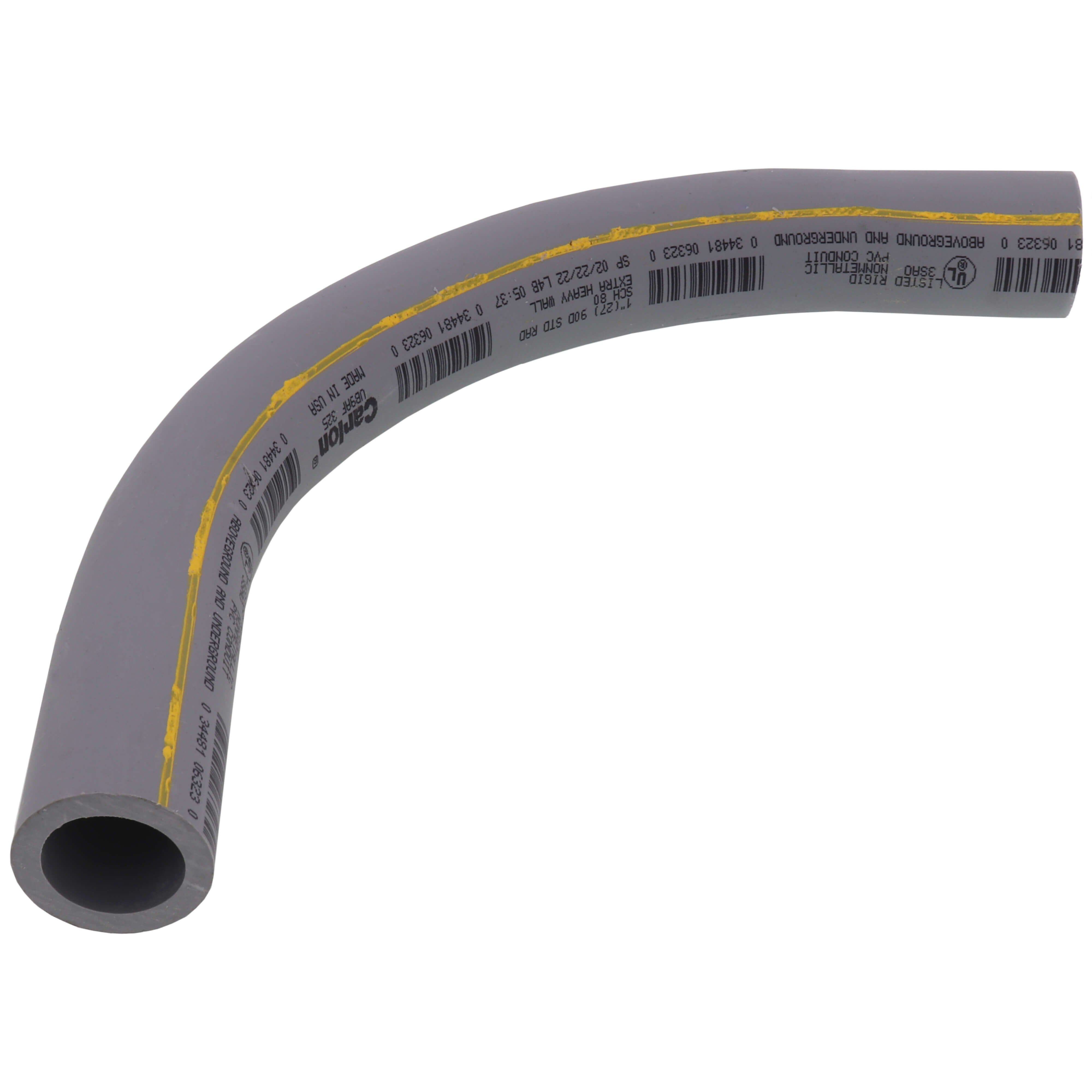 CARLON Carlon UB9AF-CAR Schedule 80 Elbow 1 Inch 90 Degree