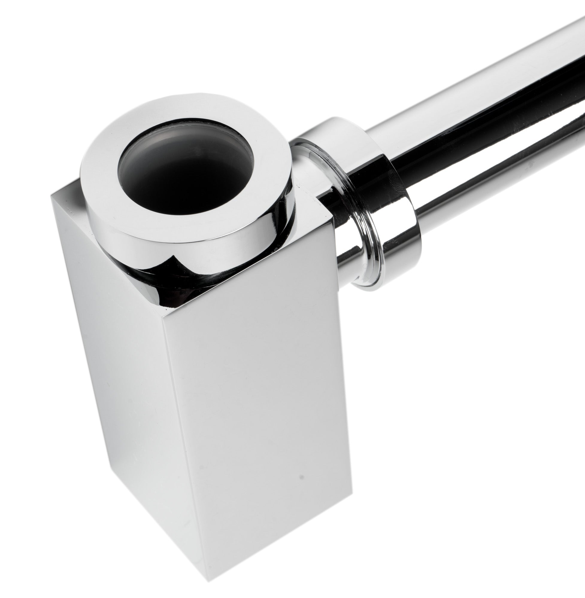 ALFI Alfi AB9026-PC modern polished chrome solid brass square bottle P-Trap