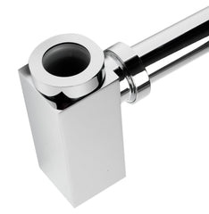 ALFI Alfi AB9026-PC modern polished chrome solid brass square bottle P-Trap