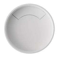 ALFI ALFI ABRS15RBM Black Matte Round Solid Surface Resin Sink