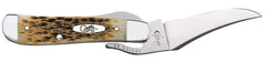 CASE CASE 260 Pocket Knife Amber Jigged Bone Russlock 4 1/4 Inches