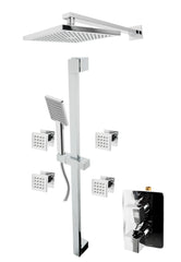 ALFI ALFI AB2287-PC Shower Set 1.5 GPM 29.75 inchesL x 16.6 inchesW x 36.25 inchesH