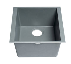 ALFI ALFI AB1720UM-T Kitchen Sink 17 inches Undermount