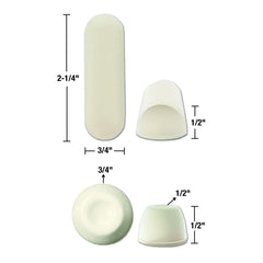 DANCO DANCO 10062 Universal Bumper for Use with Toilet Seats 1 Pack